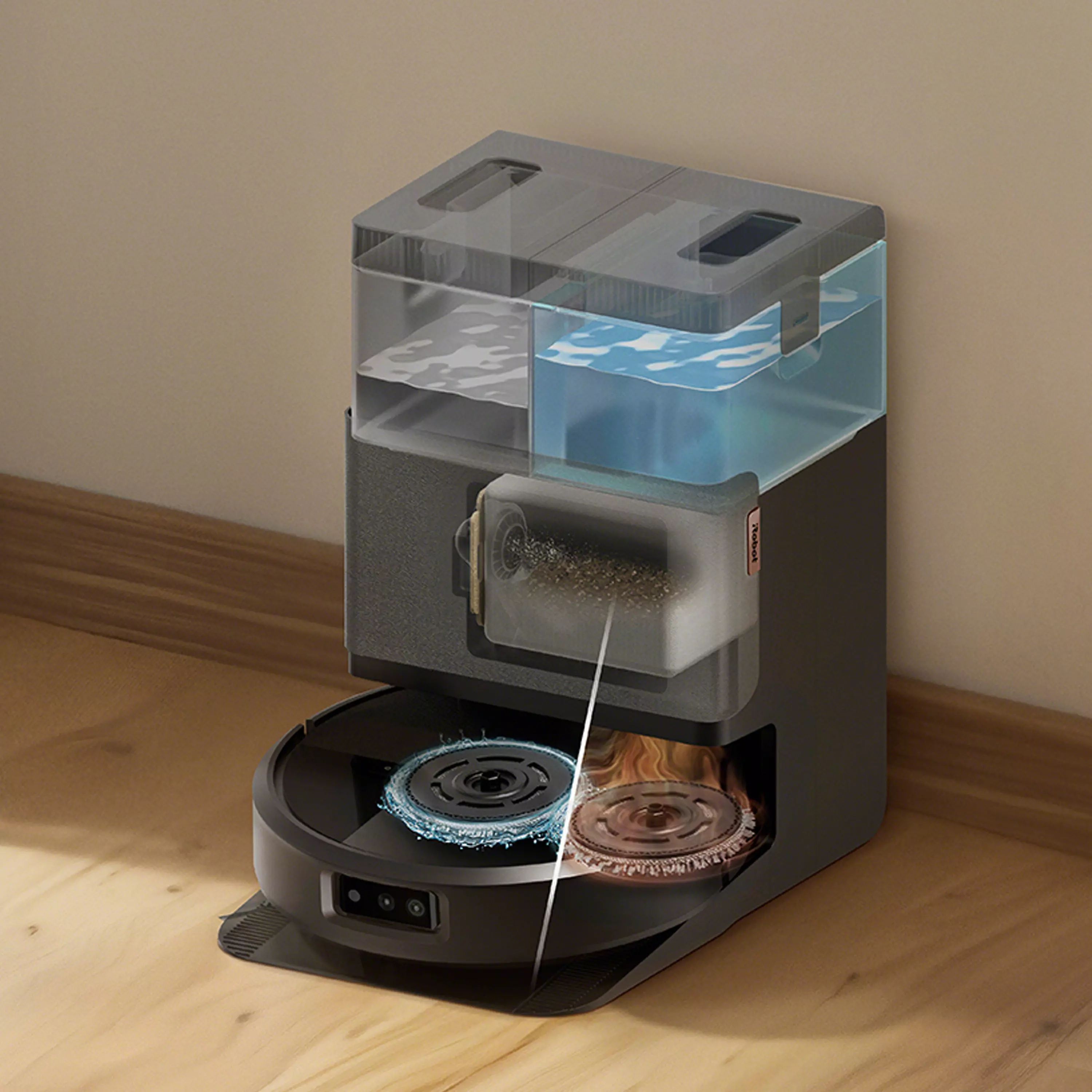 男*い様 Roomba plus505 Combo Roomba® Combo 505 Plus + Base AutoWash™ – Preto